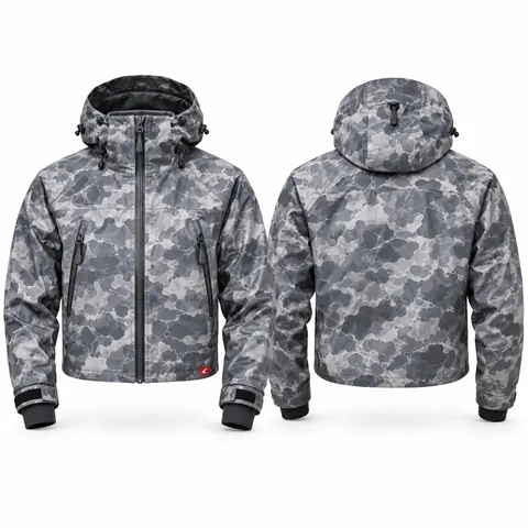 Grey Storm Camo Wader Jacket