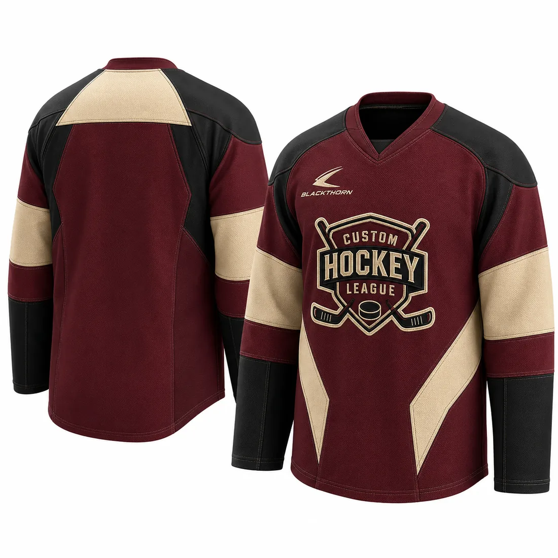 Heritage Yoke Ice Hockey Jersey — custom teamwear by Blackthorn World