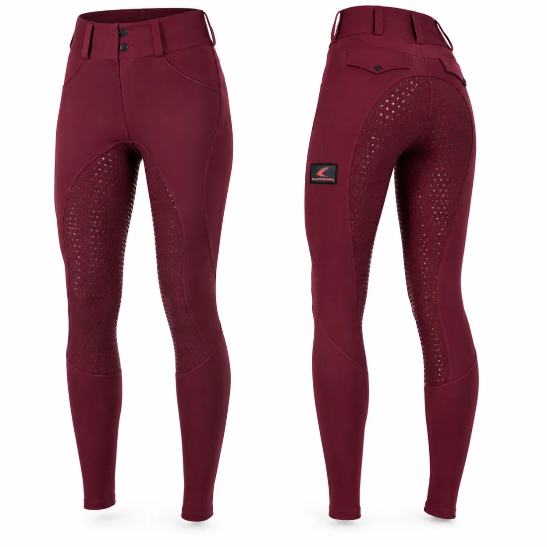 High-Waist Full-Seat Riding Breeches — custom equestrian clothing made to order by Blackthorn World