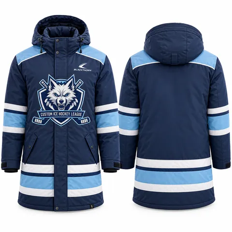 Hockey Bench Jacket / Team Parka — Bench & coaches jackets, Blackthorn World