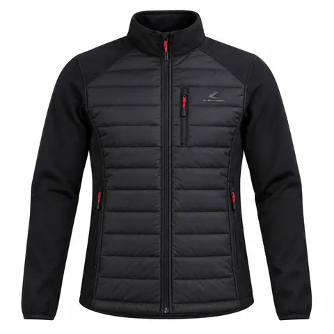 Hybrid Full-Zip Softshell Jacket — custom outerwear by Blackthorn World