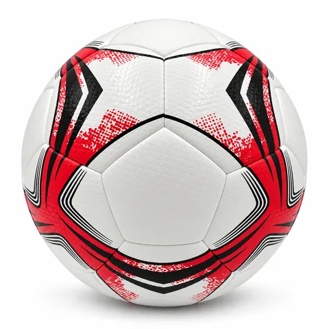 Custom hybrid match football — side view