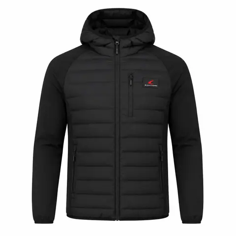 Hybrid Padded Hooded Jacket — custom outerwear by Blackthorn World