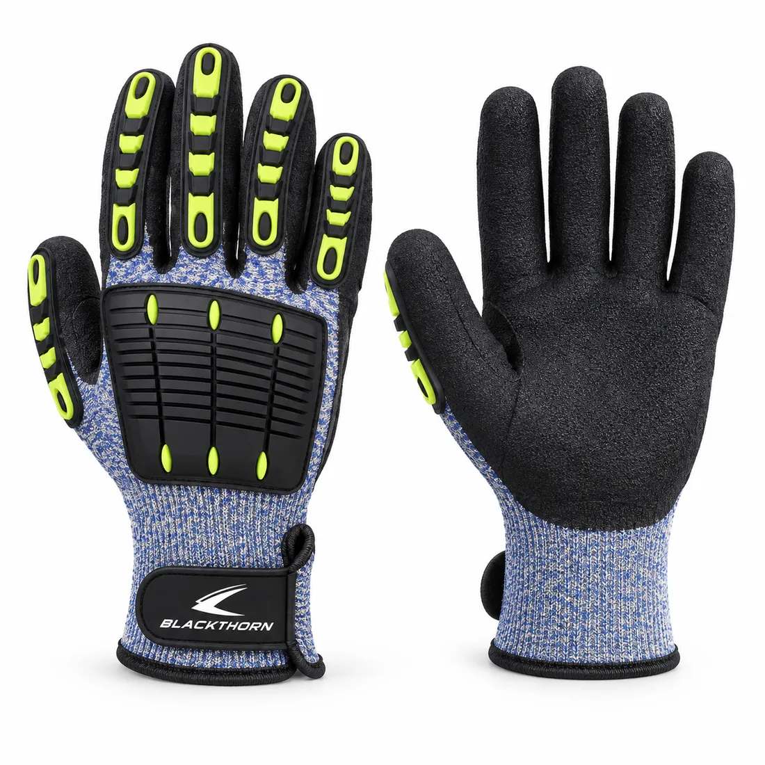 Impact Cut-Resistant Gloves with Knit Cuff — custom gloves made to order by Blackthorn World