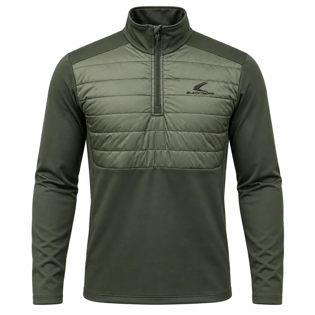 Insulated Front Quarter-Zip — custom teamwear made to order by Blackthorn World