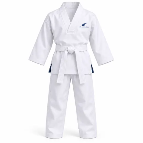 Ivory Lightweight Kids Academy Gi — Fightwear · BJJ gis by Blackthorn World