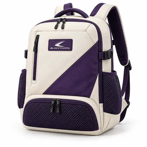 Ivory Violet Women's Fightwear Backpack — Backpacks by Blackthorn World