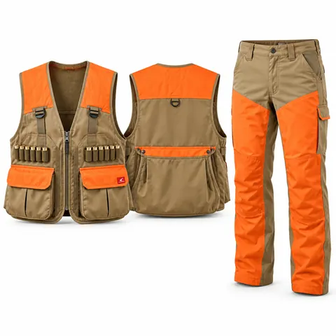 Khaki Blaze Upland Vest & Brush Pants Set — Hunting & Tactical · Hunting jackets & suits by Blackthorn World
