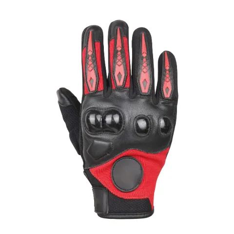 Knuckle-Guard Mesh Motorcycle Gloves — custom gloves by Blackthorn World