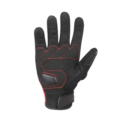 Knuckle-Guard Mesh Motorcycle Gloves — view 2