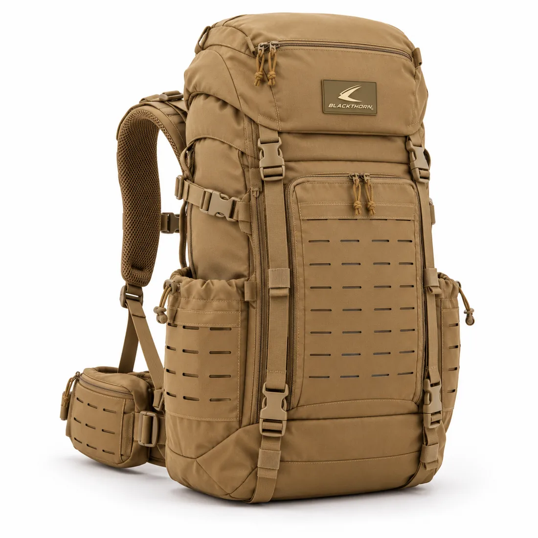 Laser-Cut MOLLE Patrol Backpack — custom hunting & tactical by Blackthorn World