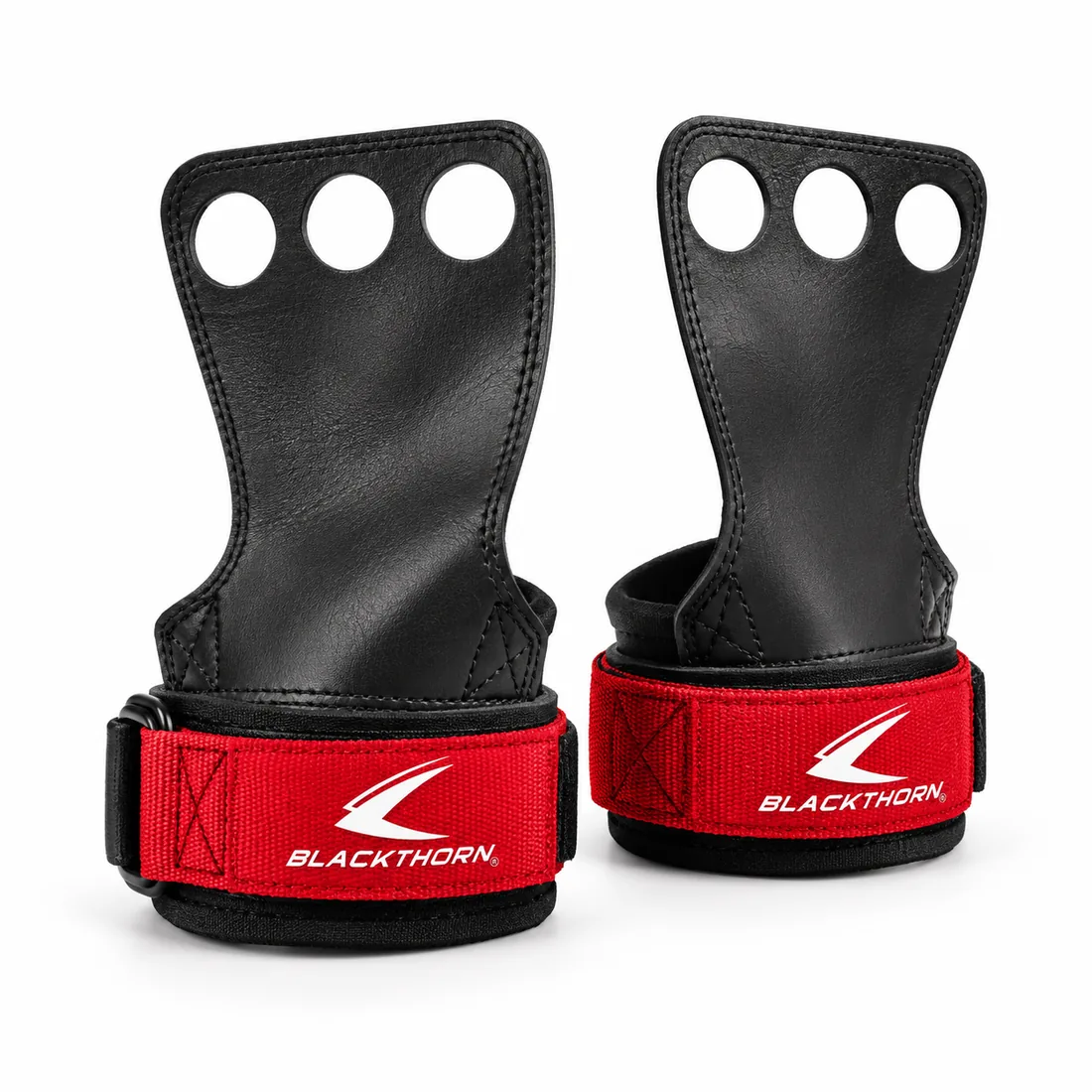 Leather CrossFit Hand Grips — custom gym gloves & lifting accessories by Blackthorn World