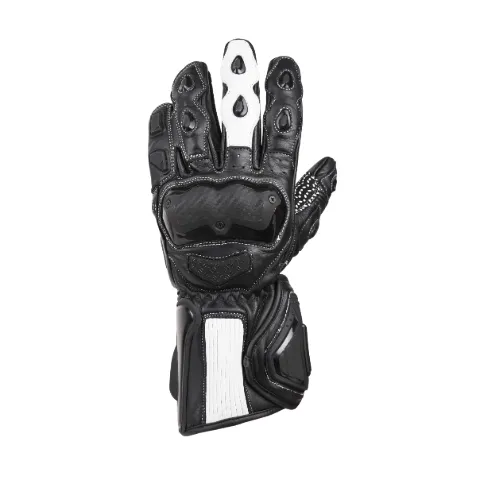 Full-Gauntlet Leather Race Gloves — custom gloves by Blackthorn World