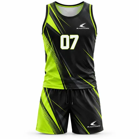 Lime Pulse Beach Volleyball Set