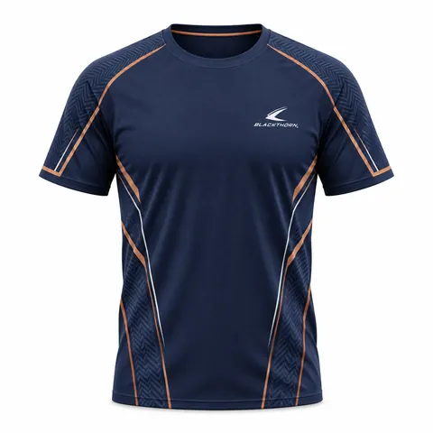 Navy Copper Pickleball Jersey