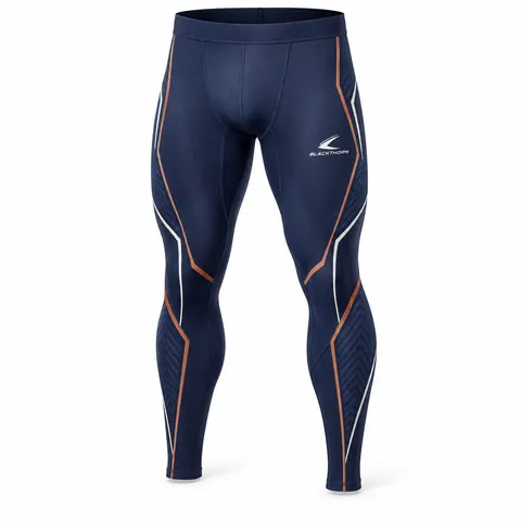 Navy Copper Grappling Spats — Fightwear · Rash guards & compression by Blackthorn World