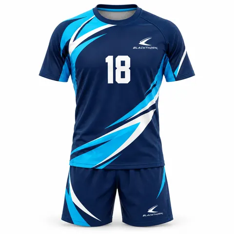 Handbollsställ – marin och cyan — Blackthorn World