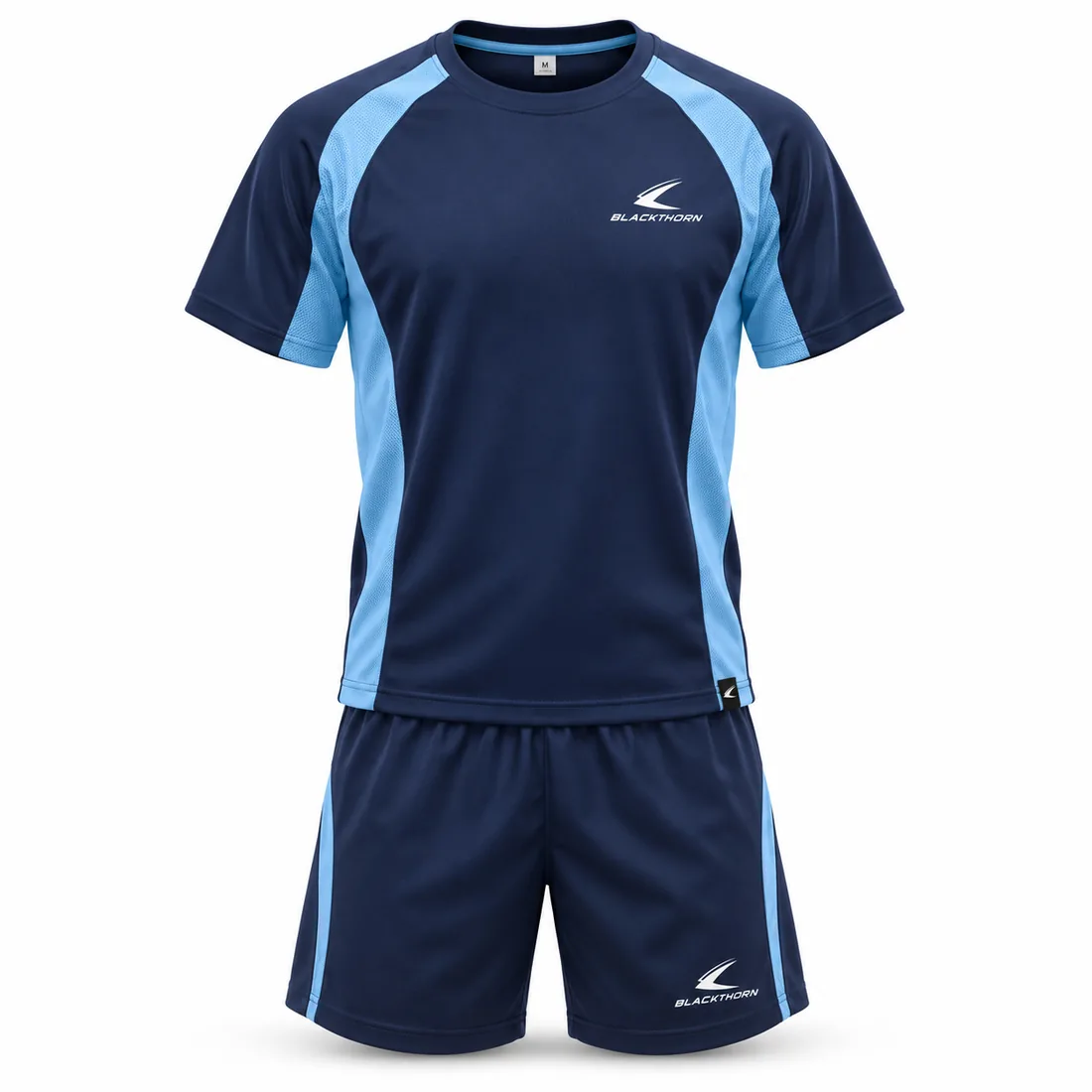 Navy & Sky Blue School PE Kit — custom school PE kits by Blackthorn World