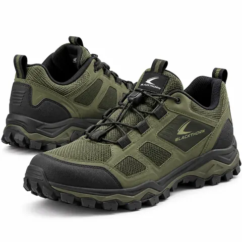 Olive Low Tactical Trail Shoes — Hunting & tactical boots by Blackthorn World