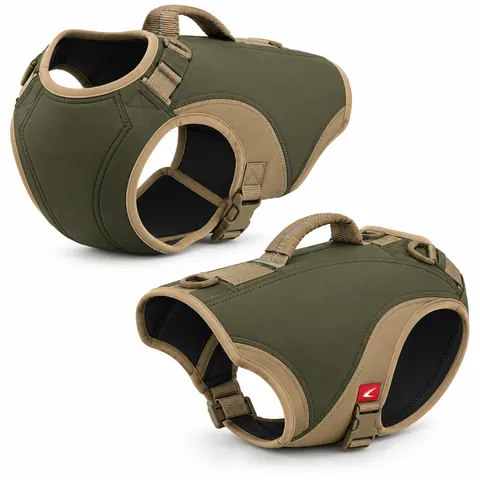 Olive Neoprene Retriever Dog Vest — Hunting & Tactical · Packs, gloves & accessories by Blackthorn World
