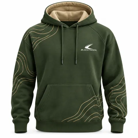 Olive Topo Fight Team Hoodie — Fightwear · Fight team & wrestling wear by Blackthorn World