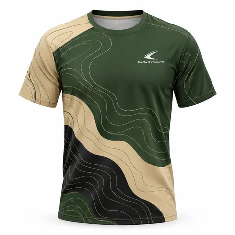 Olive Topo Pickleball Jersey — Teamwear · Pickleball wear by Blackthorn World