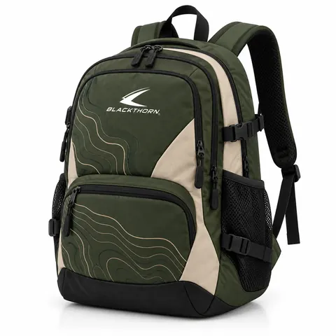 Olive Topo Academy Backpack — Bags · Backpacks by Blackthorn World