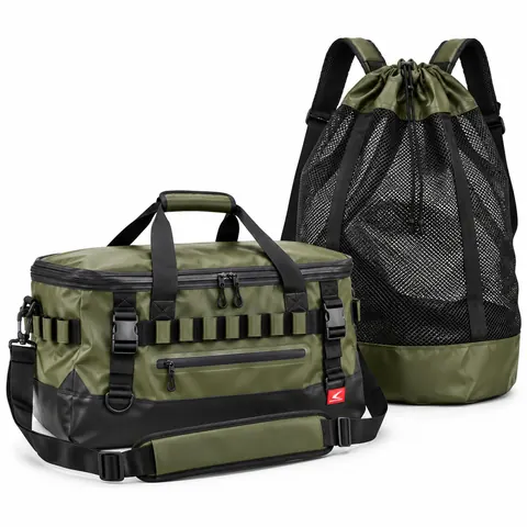 Olive Waterproof Blind Bag & Decoy Bag Set — Hunting & Tactical · Packs, gloves & accessories by Blackthorn World