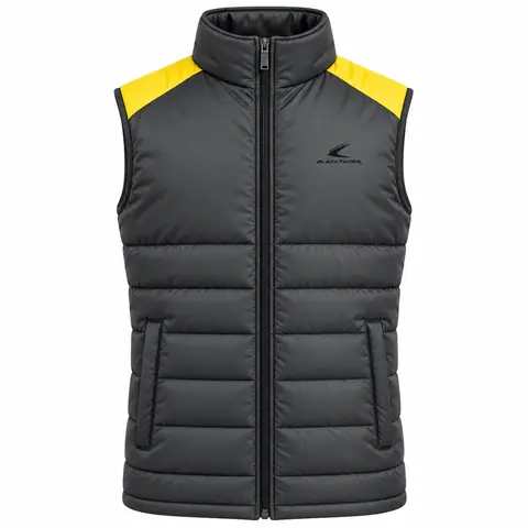 Padded Team Gilet — custom outerwear by Blackthorn World