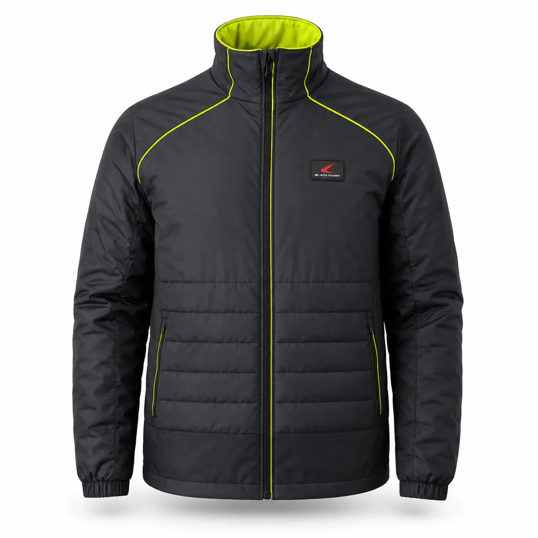 Piped Insulated Jacket — custom outerwear made to order by Blackthorn World