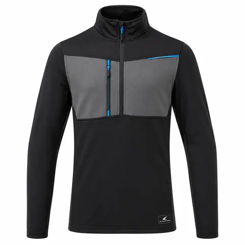 Quarter-Zip Work Midlayer — custom workwear by Blackthorn World