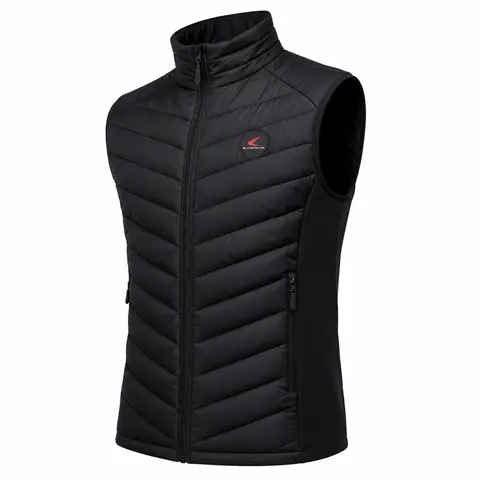 Chevron Quilted Padded Gilet — view 4