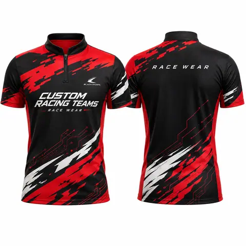 Motorsport Team Pit Crew Shirt — custom motorcycle & motorsport by Blackthorn World