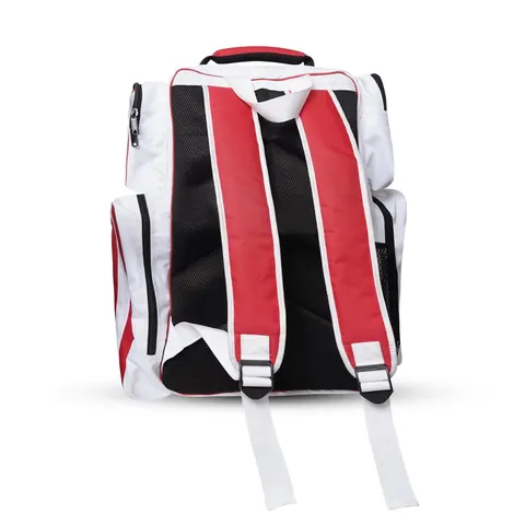 Red & White Multi-Pocket Team Sports Backpack — view 2