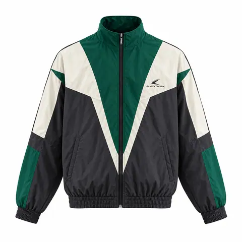 Retro V-Yoke Track Jacket — view 3