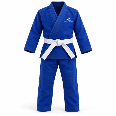 Royal Blue Kids BJJ Gi — Fightwear · BJJ gis by Blackthorn World