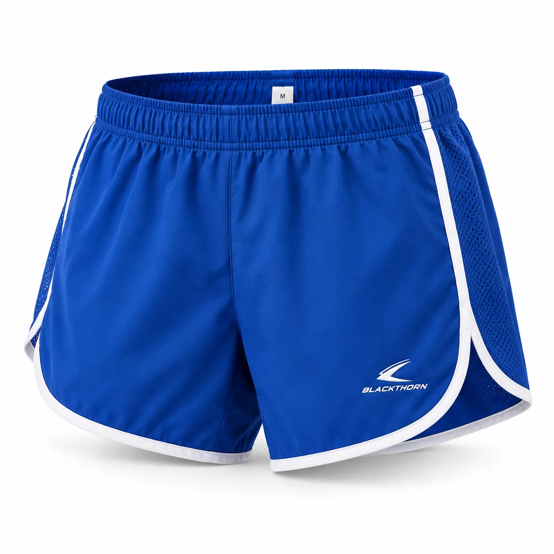 Royal Blue School Running Shorts — custom school sports shorts by Blackthorn World