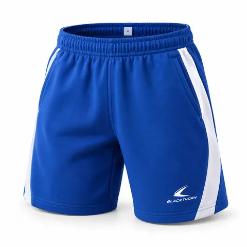 Royal Blue & White School Shorts — custom schoolwear by Blackthorn World