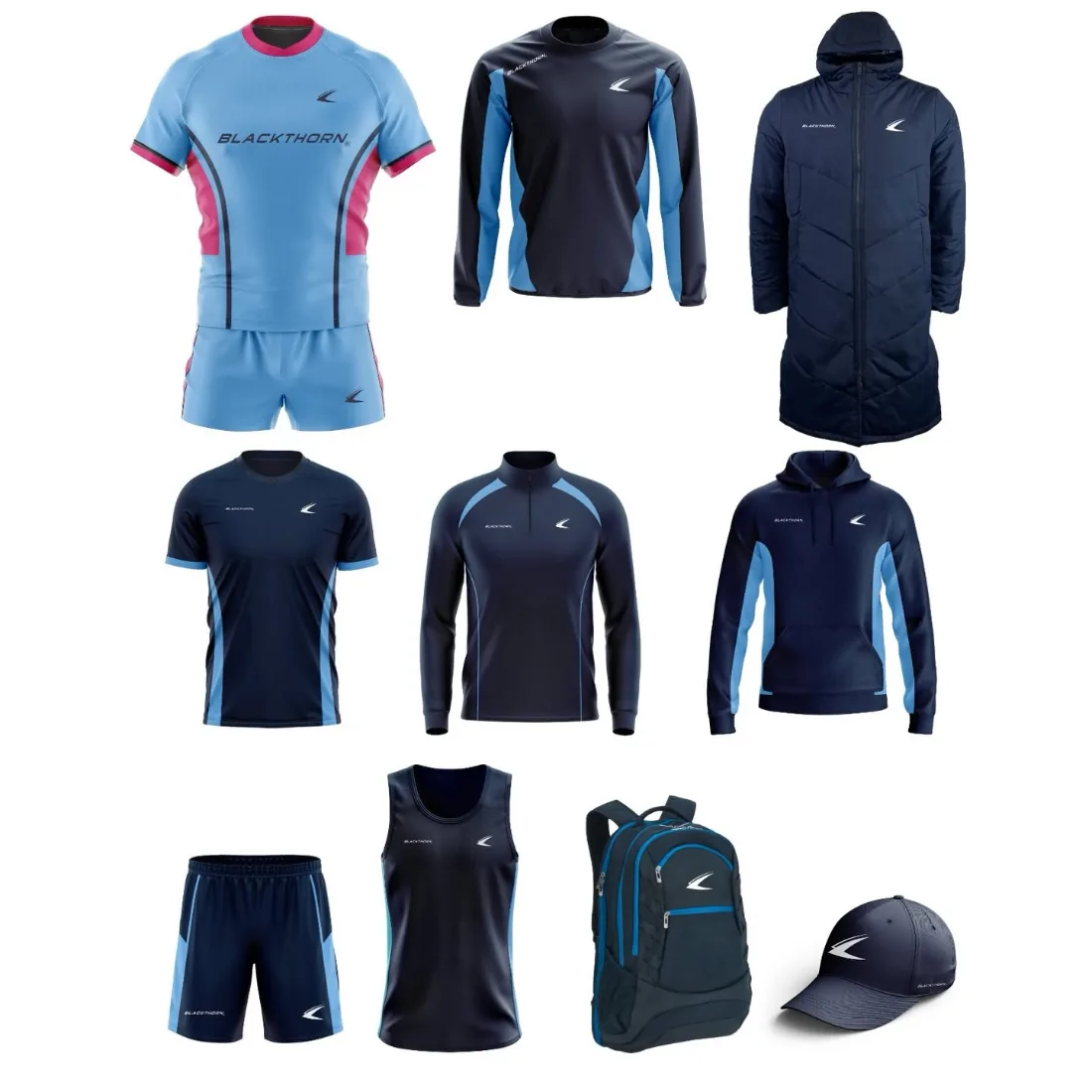 Rugby Club Bundle Pack — custom teamwear made to order by Blackthorn World