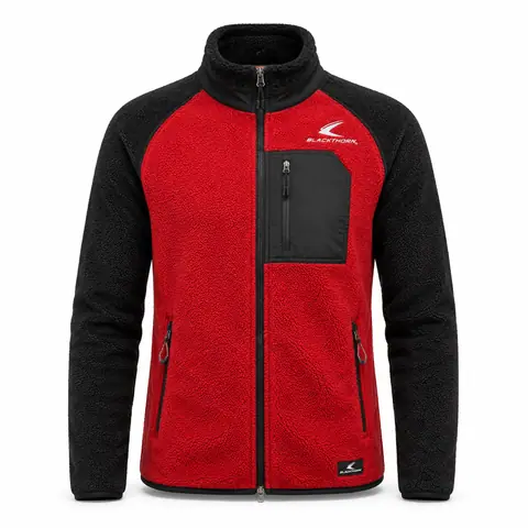 Full-Zip Sherpa Fleece Jacket — view 5