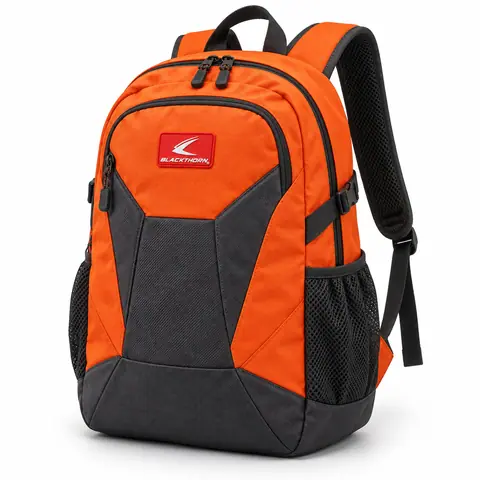Colour-Block Sports Backpack — view 3