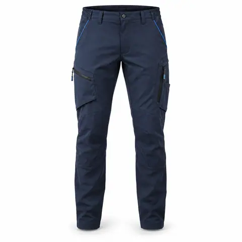 Stretch Work Trousers with Holster Pockets — view 2