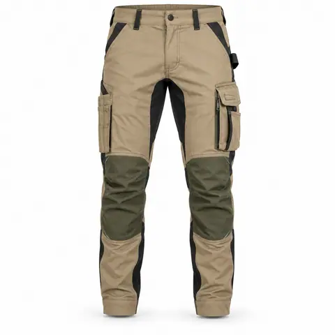 Stretch Work Trousers with Holster Pockets — view 3