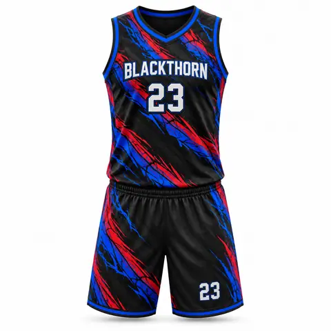 Sublimated Basketball Uniform — view 3