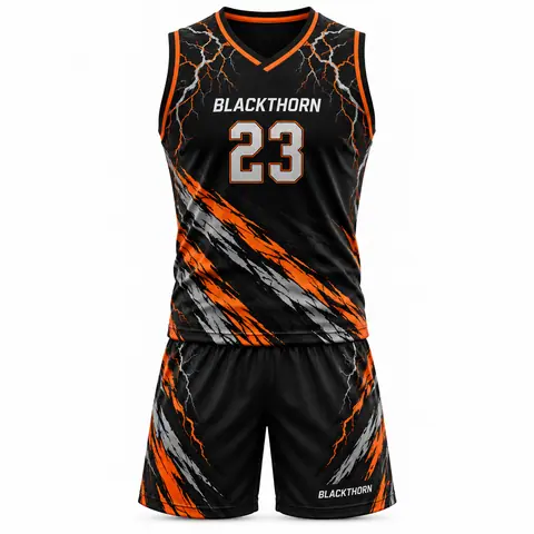 Sublimated Basketball Uniform — view 4