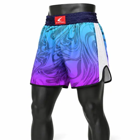 Sublimated Kickboxing Shorts — custom fightwear by Blackthorn World
