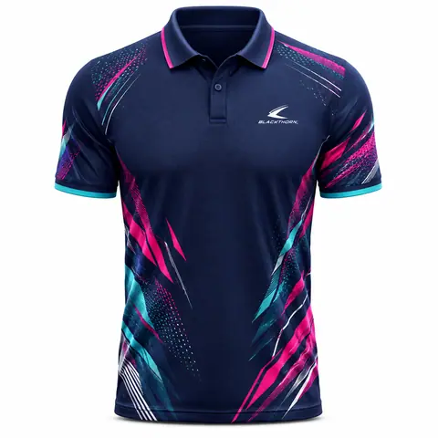 Fully Sublimated Polo Shirt — view 2