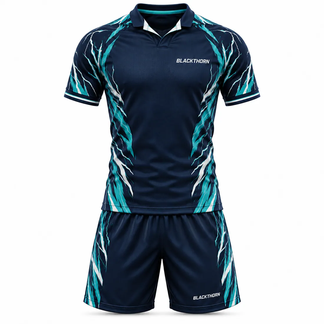 Storm Sublimated Rugby Kit — custom teamwear made to order by Blackthorn World