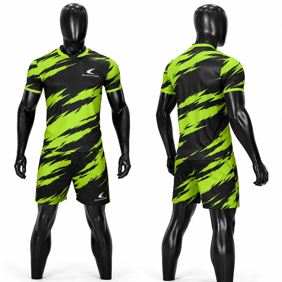 Brush Camo Sublimated Training Kit — custom teamwear made to order by Blackthorn World