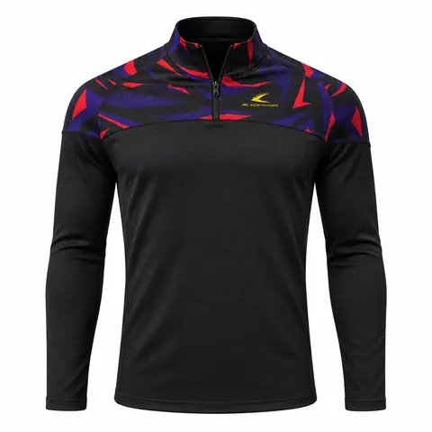 Sublimated Yoke Quarter-Zip Midlayer — custom teamwear by Blackthorn World